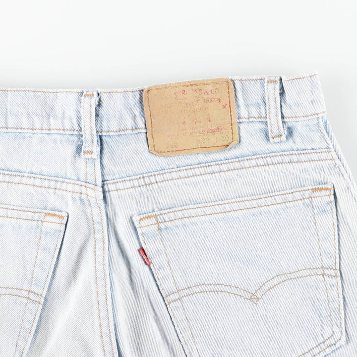 90'S Levi's 00550-4834 Tapered Denim Pants, Made in USA, Men's, Size W31, Vintage cotton blue type Vintage Second Hand