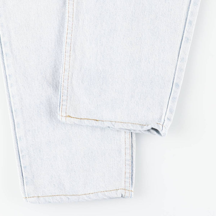 90'S Levi's 00550-4834 Tapered Denim Pants, Made in USA, Men's, Size W31, Vintage cotton blue type Vintage Second Hand