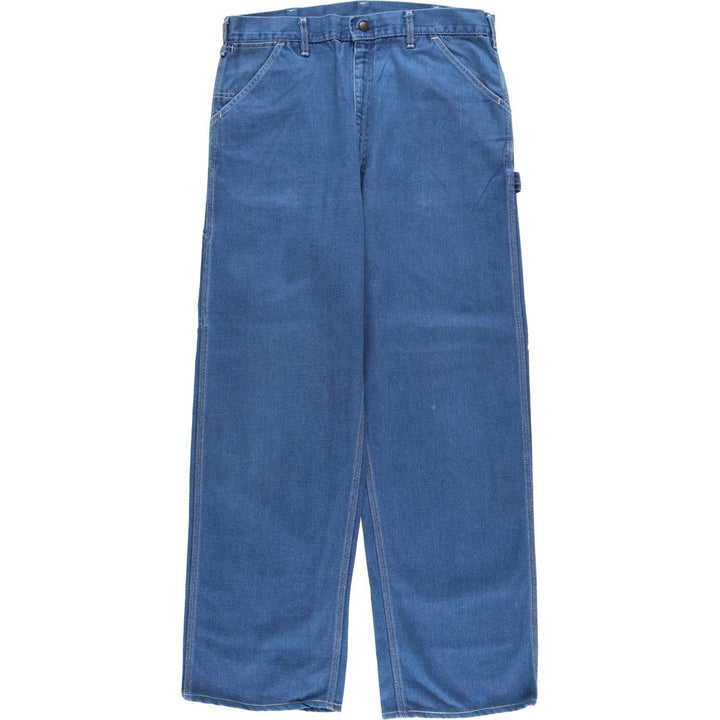 ROEBUCKS Denim Painter Pants Men's W35 unclear Blue type light blue Vintage Second Hand