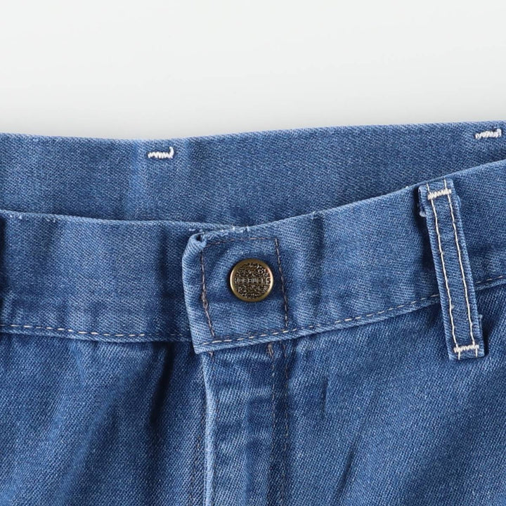 ROEBUCKS Denim Painter Pants Men's W35 unclear Blue type light blue Vintage Second Hand