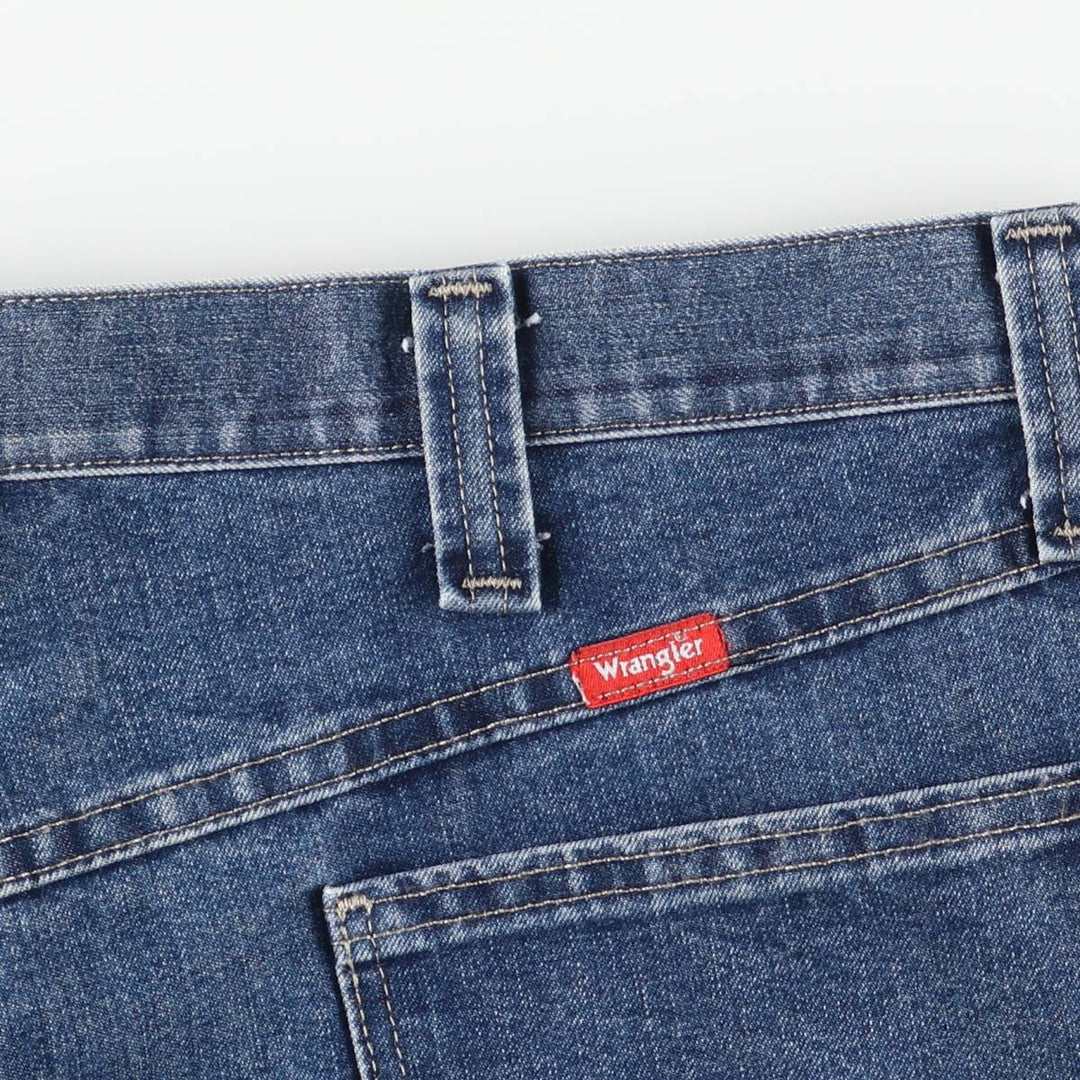 00'S Wrangler CARPENTER denim painter pants for men, equivalent to w37 cotton blue type Vintage Second Hand