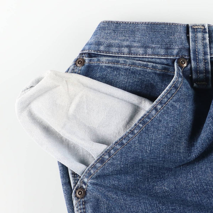00'S Wrangler CARPENTER denim painter pants for men, equivalent to w37 cotton blue type Vintage Second Hand