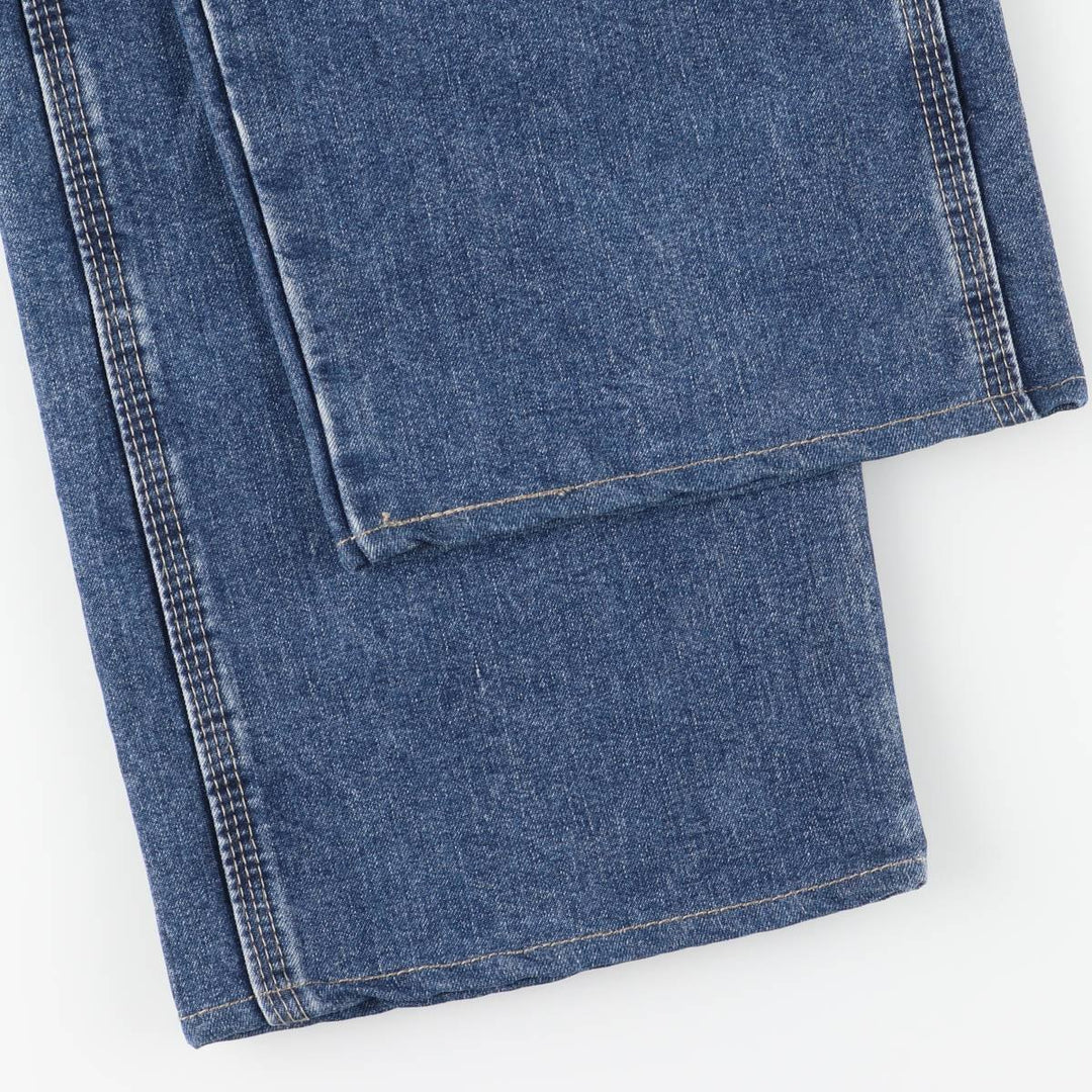 00'S Wrangler CARPENTER denim painter pants for men, equivalent to w37 cotton blue type Vintage Second Hand