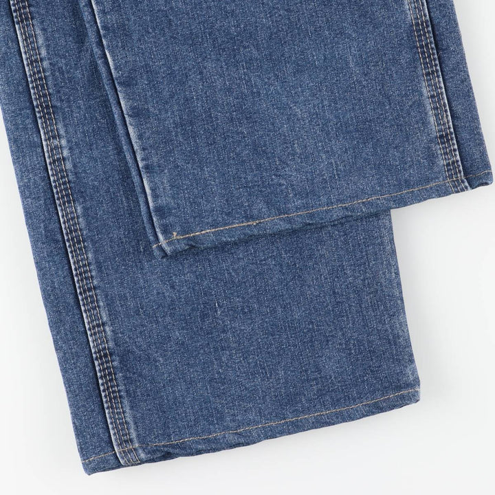 00'S Wrangler CARPENTER denim painter pants for men, equivalent to w37 cotton blue type Vintage Second Hand