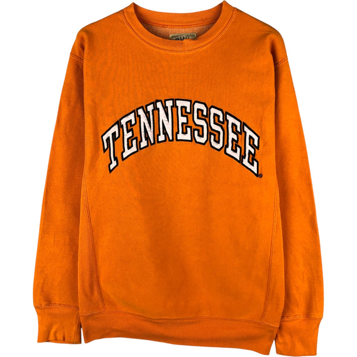 90s-00'S Steve and Barry's college sweatshirt, size M, men's cotton orange type Vintage Second Hand