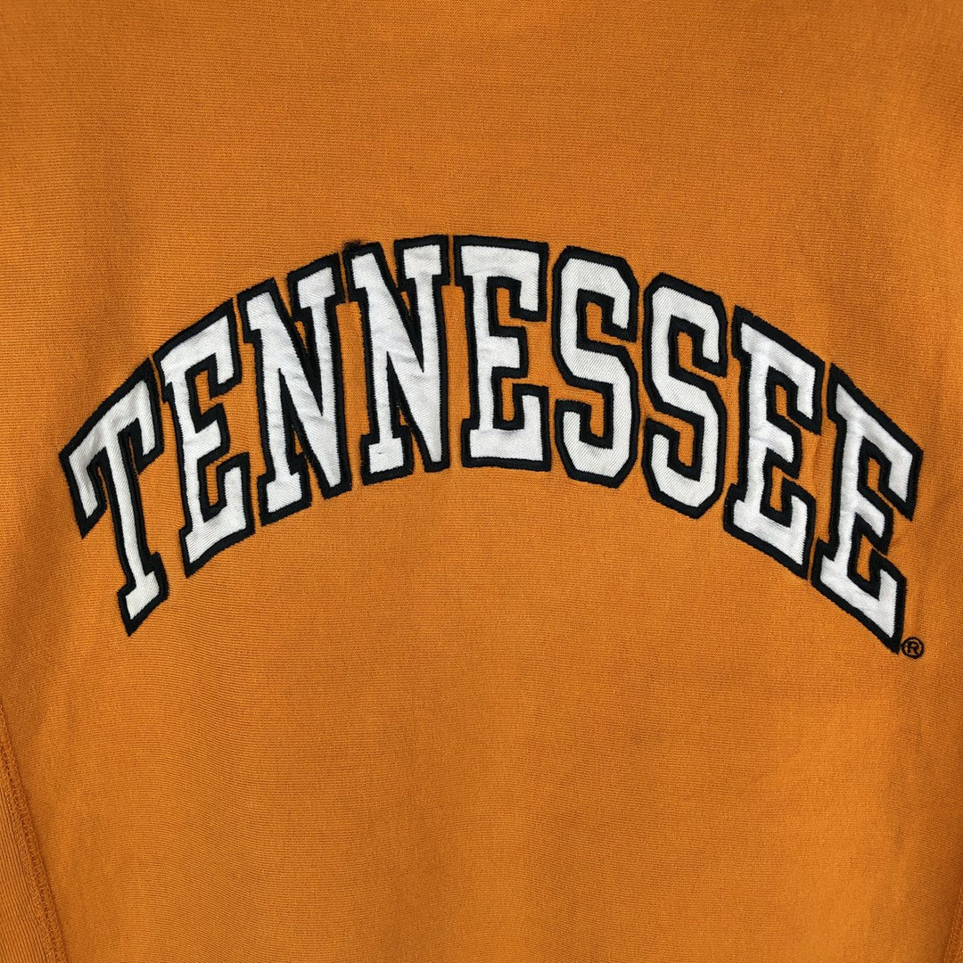 90s-00'S Steve and Barry's college sweatshirt, size M, men's cotton orange type Vintage Second Hand