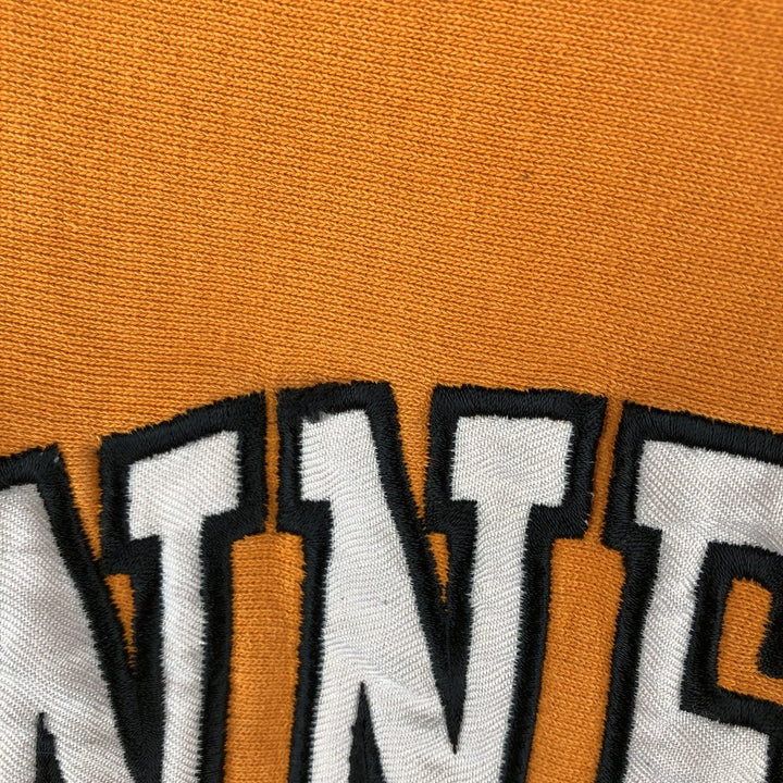 90s-00'S Steve and Barry's college sweatshirt, size M, men's cotton orange type Vintage Second Hand