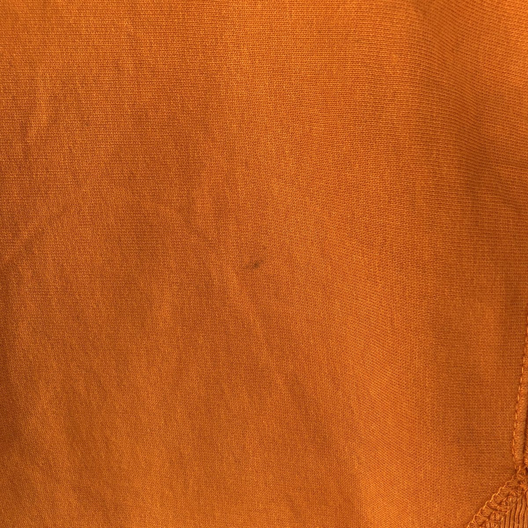 90s-00'S Steve and Barry's college sweatshirt, size M, men's cotton orange type Vintage Second Hand