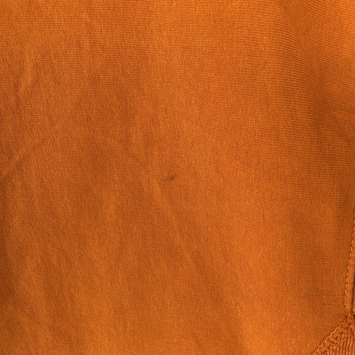 90s-00'S Steve and Barry's college sweatshirt, size M, men's cotton orange type Vintage Second Hand