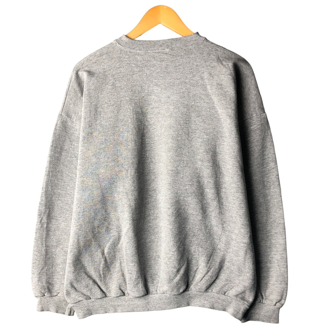 90'S Disney Mickey Mouse character sweatshirt, men's size XL, vintage unclear gray type Vintage Second Hand