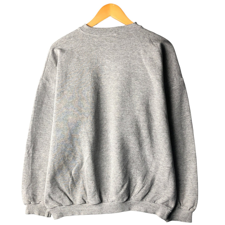 90'S Disney Mickey Mouse character sweatshirt, men's size XL, vintage unclear gray type Vintage Second Hand