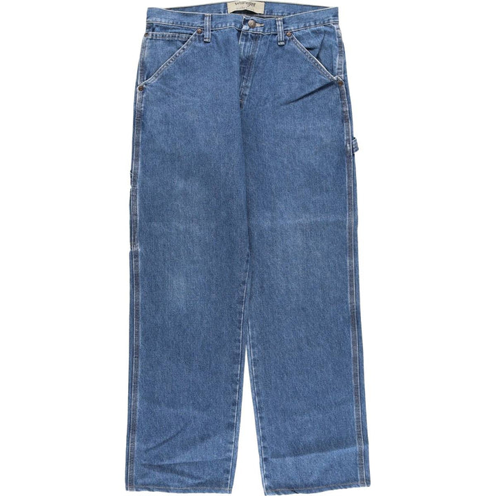 Wrangler Denim Painter Pants for Men, W32 equivalent cotton blue type Vintage Second Hand