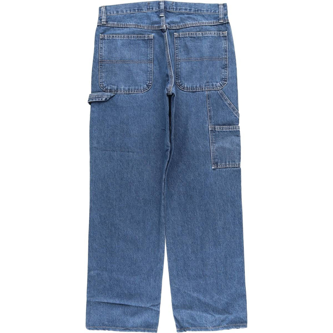 Wrangler Denim Painter Pants for Men, W32 equivalent cotton blue type Vintage Second Hand