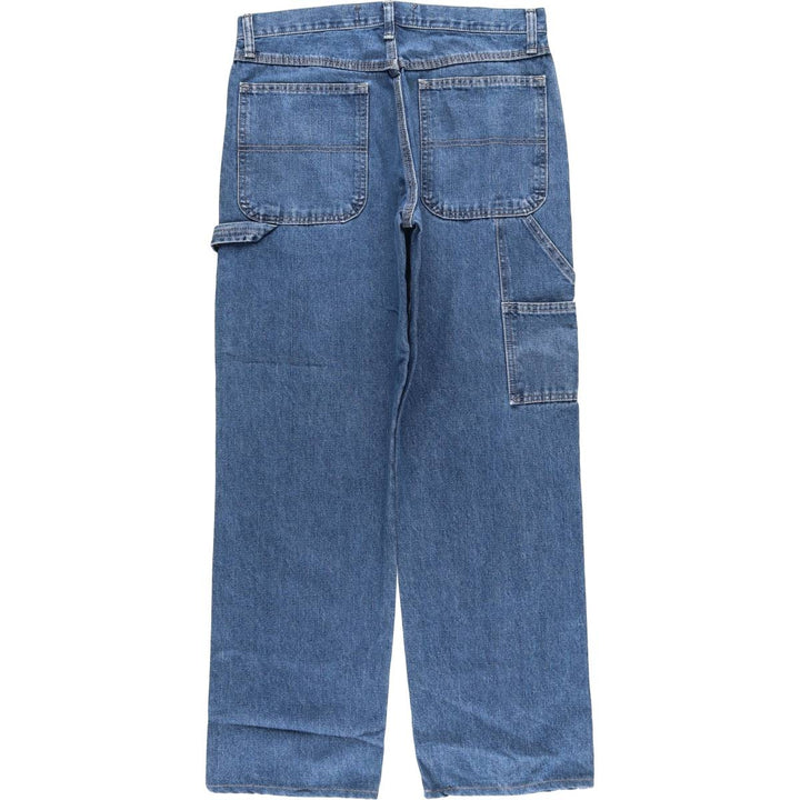 Wrangler Denim Painter Pants for Men, W32 equivalent cotton blue type Vintage Second Hand