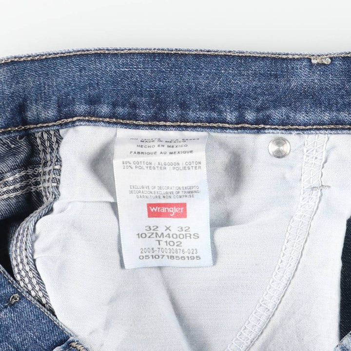 Wrangler Denim Painter Pants for Men, W32 equivalent cotton blue type Vintage Second Hand