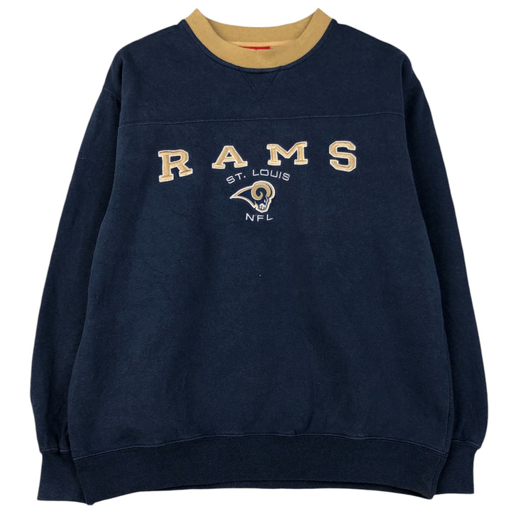 Vintage NFL Los Angeles Rams sweatshirt, size L, men's size L unclear navy blue type Vintage Second Hand