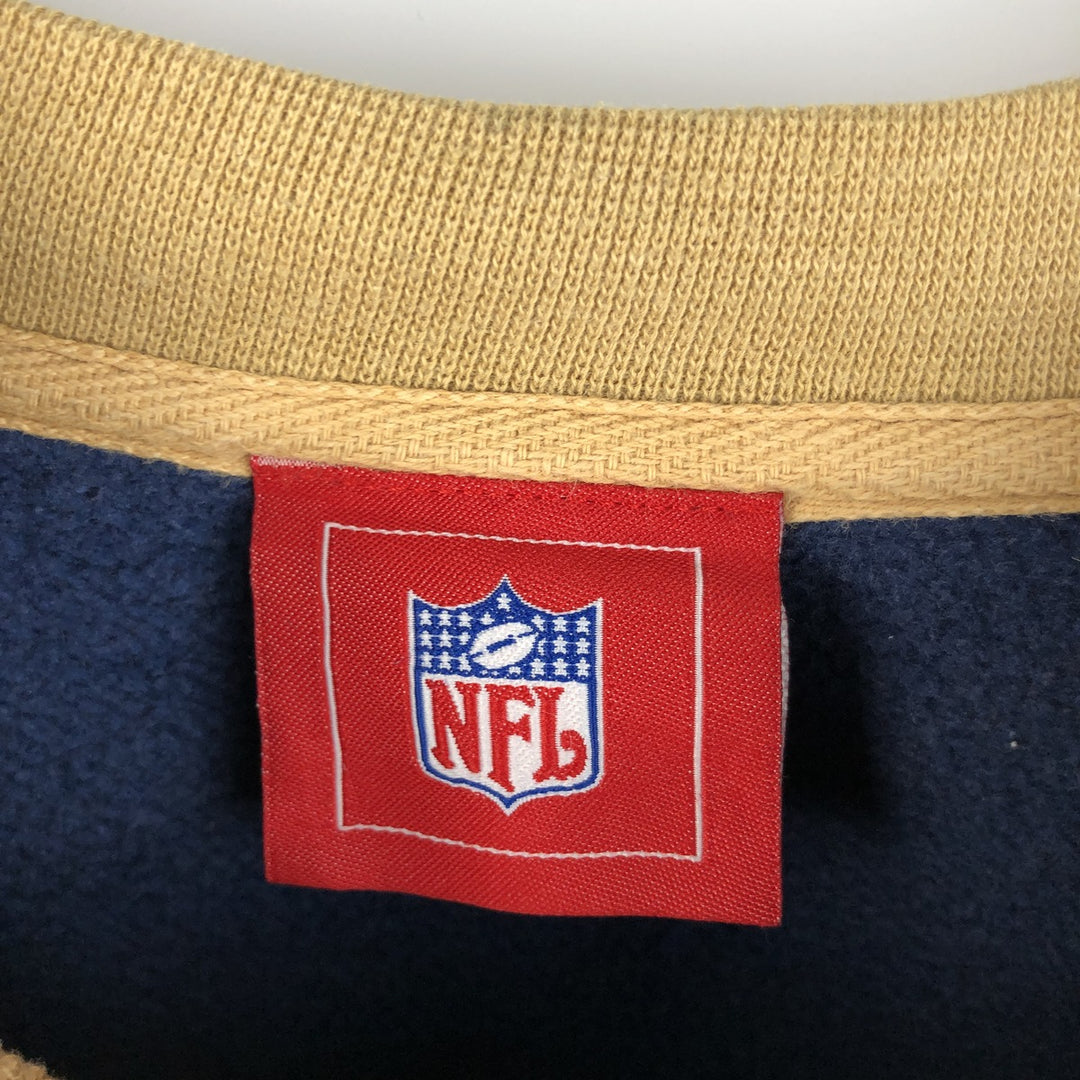 Vintage NFL Los Angeles Rams sweatshirt, size L, men's size L unclear navy blue type Vintage Second Hand