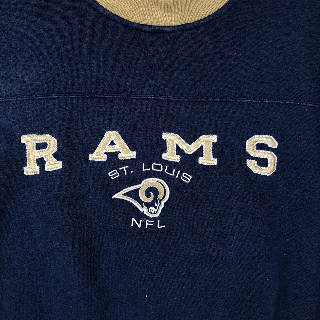 Vintage NFL Los Angeles Rams sweatshirt, size L, men's size L unclear navy blue type Vintage Second Hand