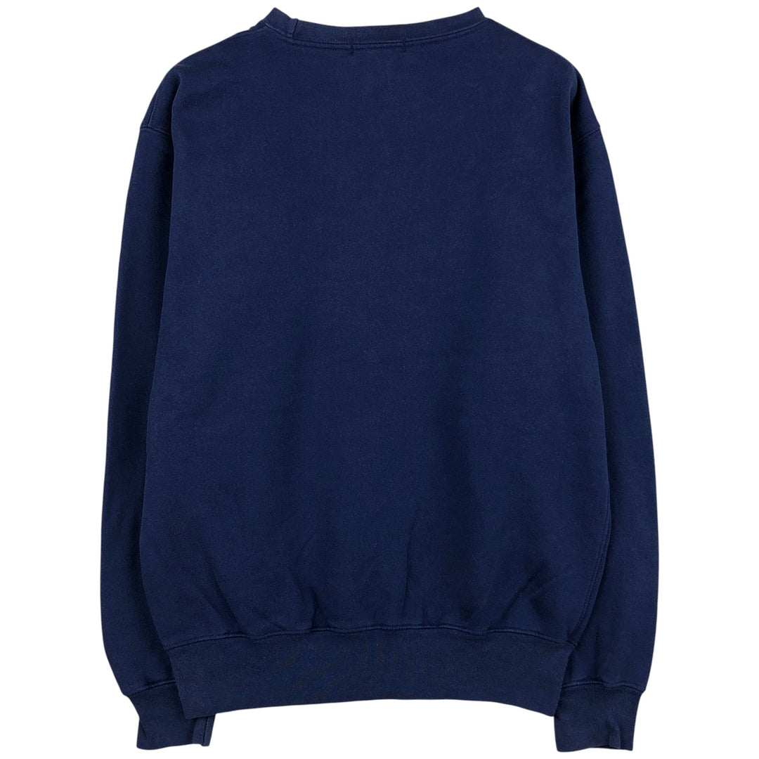 Ralph Lauren POLO by Ralph Lauren One Point Logo Sweatshirt Trainer Men's S Size cotton Navy blue Vintage Second Hand