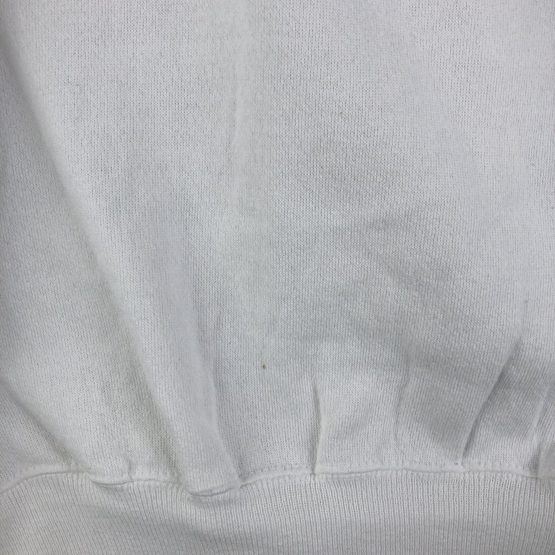 Vintage 90'S Hanes Animal Print Sweatshirt, Made in USA, Men's Size L cotton white type Vintage Second Hand