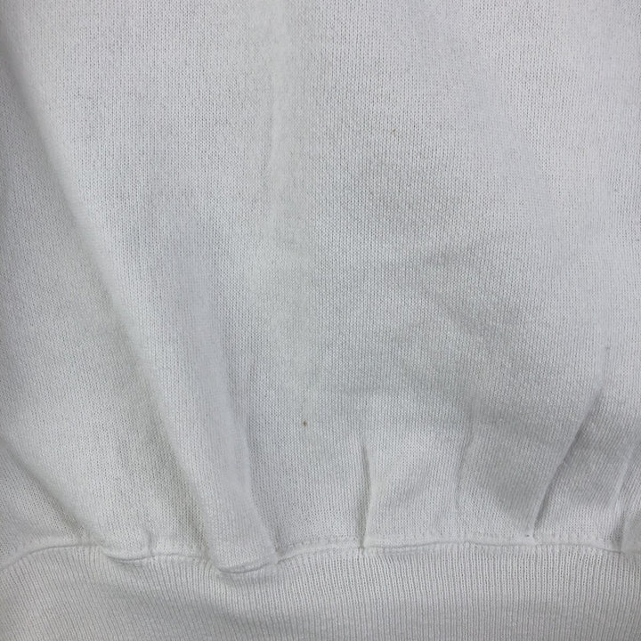 Vintage 90'S Hanes Animal Print Sweatshirt, Made in USA, Men's Size L cotton white type Vintage Second Hand
