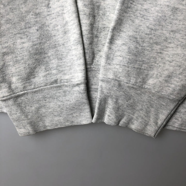 90'S Warner Bros. Looney Tunes Tasmanian Devil Character Sweatshirt, Made in USA, Men's Size L cotton gray type Vintage Second Hand