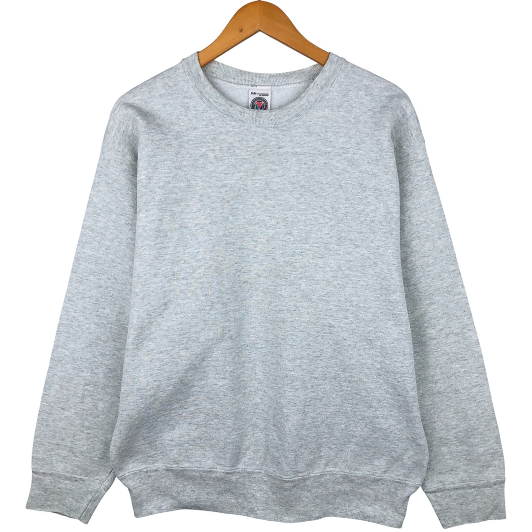 Vintage 90'S Munsing Wear plain blank sweatshirt, made in the USA, men's size M cotton gray type Vintage Second Hand