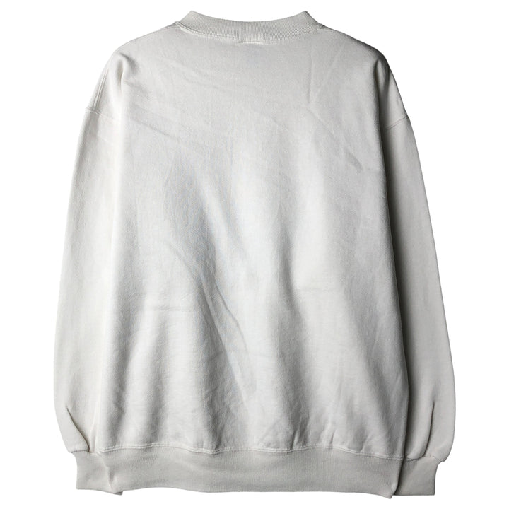 Vintage 90'S Jerseys Mickey Mouse character sweatshirt, made in the USA, size L, men's cotton white type Vintage Second Hand