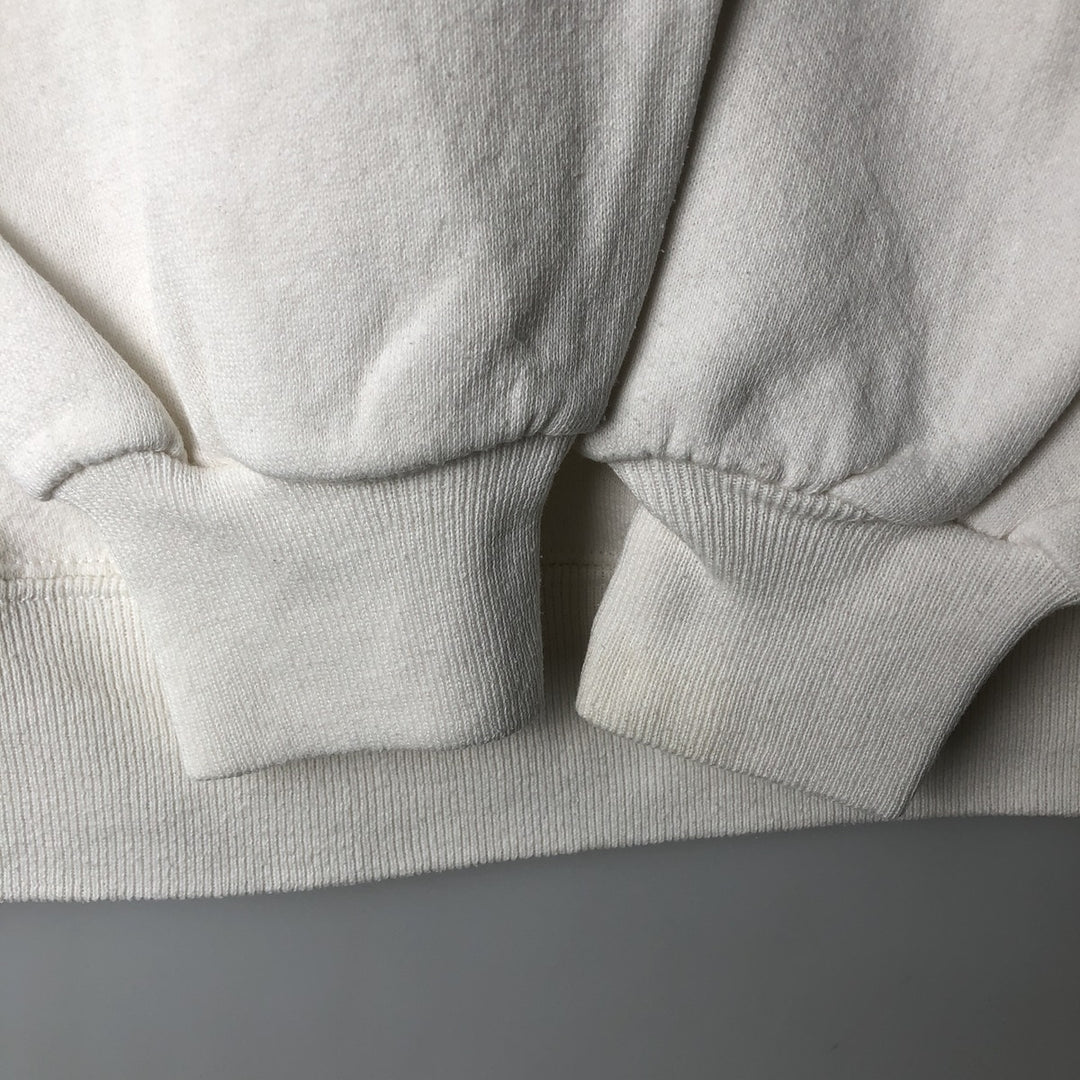Vintage 90'S Jerseys Mickey Mouse character sweatshirt, made in the USA, size L, men's cotton white type Vintage Second Hand