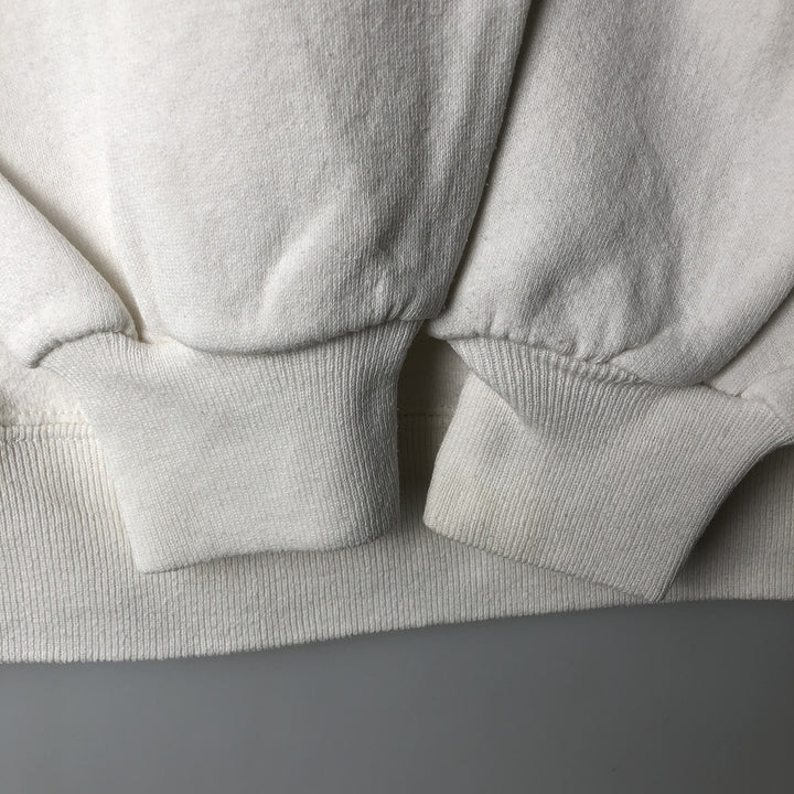 Vintage 90'S Jerseys Mickey Mouse character sweatshirt, made in the USA, size L, men's cotton white type Vintage Second Hand