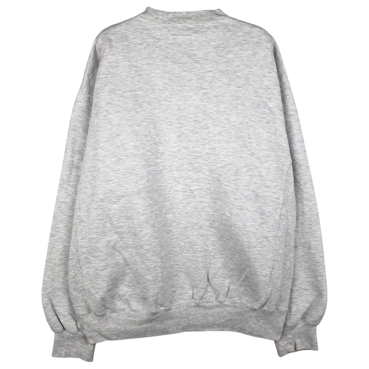 90'S Russell PRO COTTON college sweatshirt, made in the USA, men's size L, vintage cotton gray type Vintage Second Hand