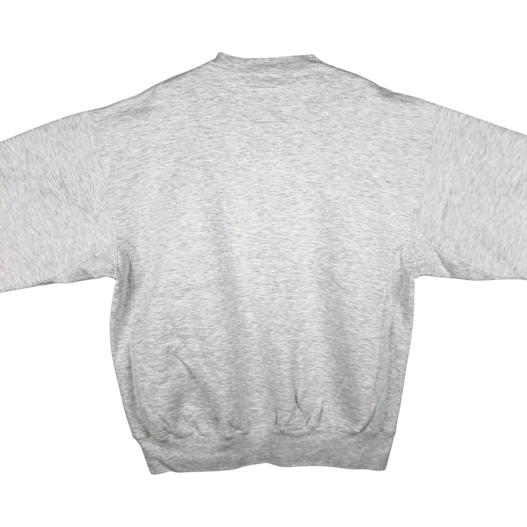 90'S Russell PRO COTTON college sweatshirt, made in the USA, men's size L, vintage cotton gray type Vintage Second Hand