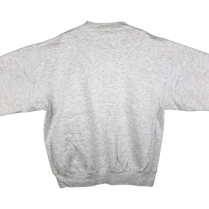 90'S Russell PRO COTTON college sweatshirt, made in the USA, men's size L, vintage cotton gray type Vintage Second Hand