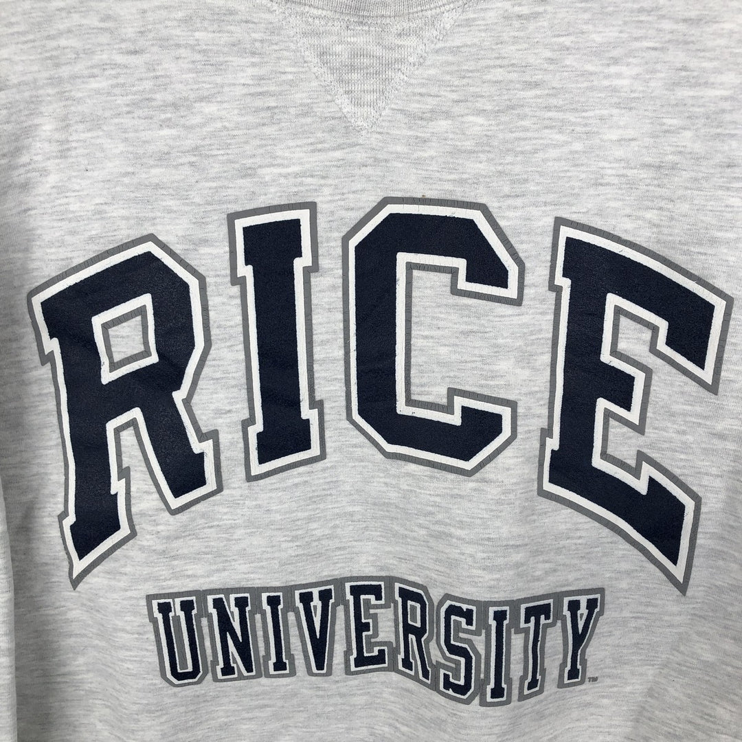 90'S Russell PRO COTTON college sweatshirt, made in the USA, men's size L, vintage cotton gray type Vintage Second Hand
