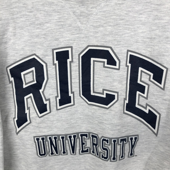 90'S Russell PRO COTTON college sweatshirt, made in the USA, men's size L, vintage cotton gray type Vintage Second Hand