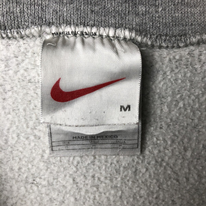 Vintage 90s-00'S Nike Team One-Point Logo Sweatshirt, Men's Size Medium cotton gray type Vintage Second Hand
