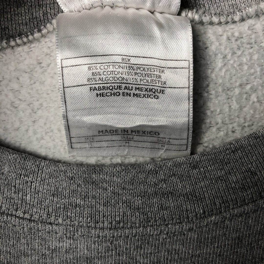Vintage 90s-00'S Nike Team One-Point Logo Sweatshirt, Men's Size Medium cotton gray type Vintage Second Hand