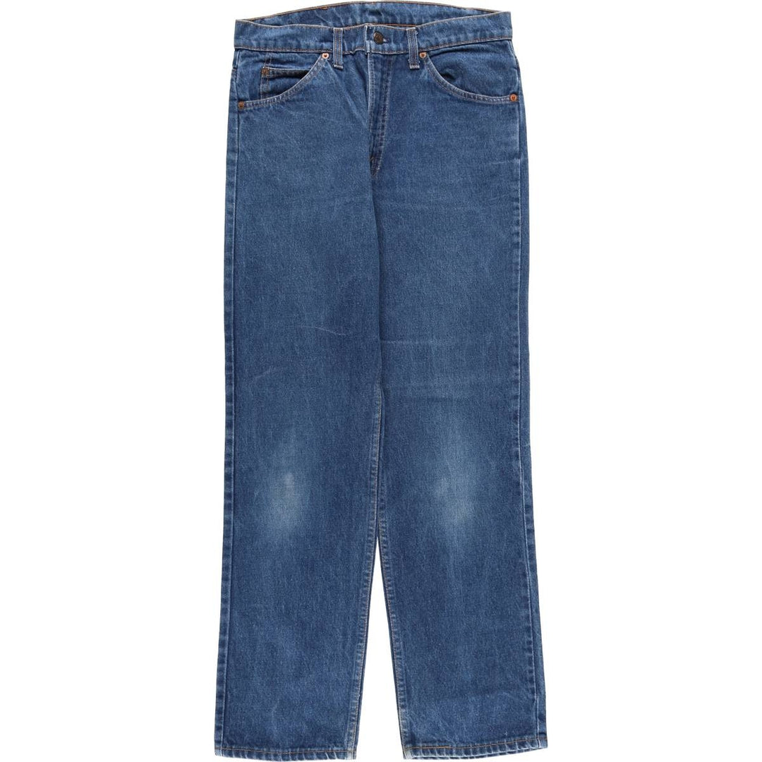 Vintage 1980'S Levi's 40509-0215 Orange Tab Tapered Denim Pants, Men's Size W30 unclear blue type Vintage Second Hand