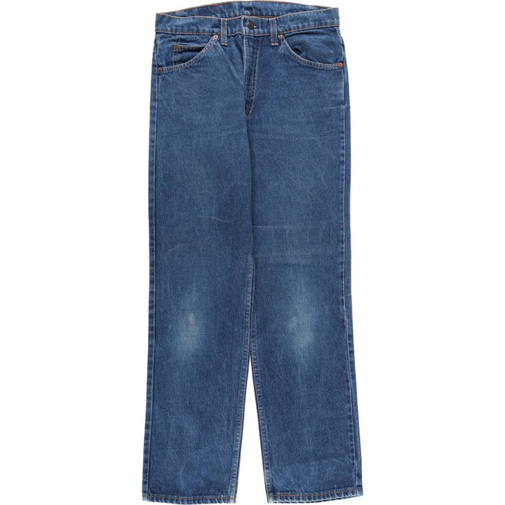 Vintage 1980'S Levi's 40509-0215 Orange Tab Tapered Denim Pants, Men's Size W30 unclear blue type Vintage Second Hand