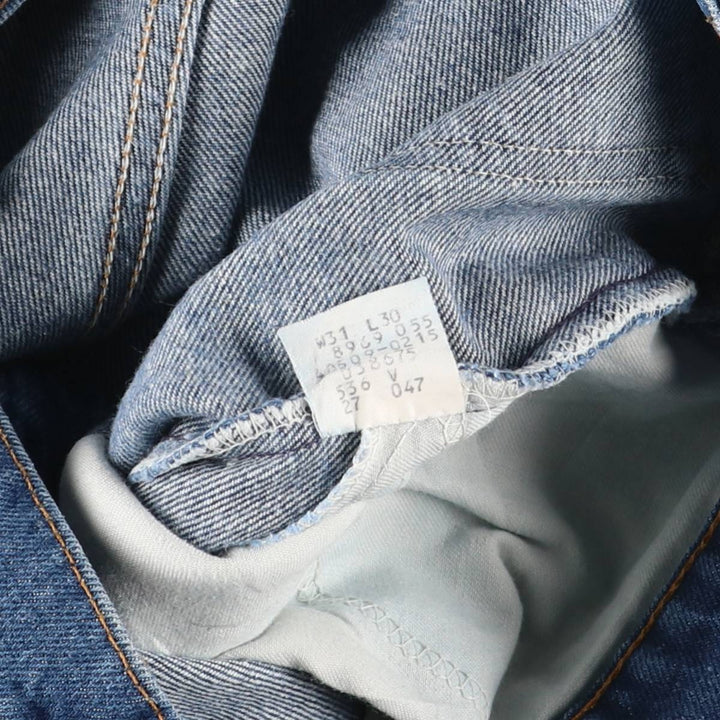 Vintage 1980'S Levi's 40509-0215 Orange Tab Tapered Denim Pants, Men's Size W30 unclear blue type Vintage Second Hand