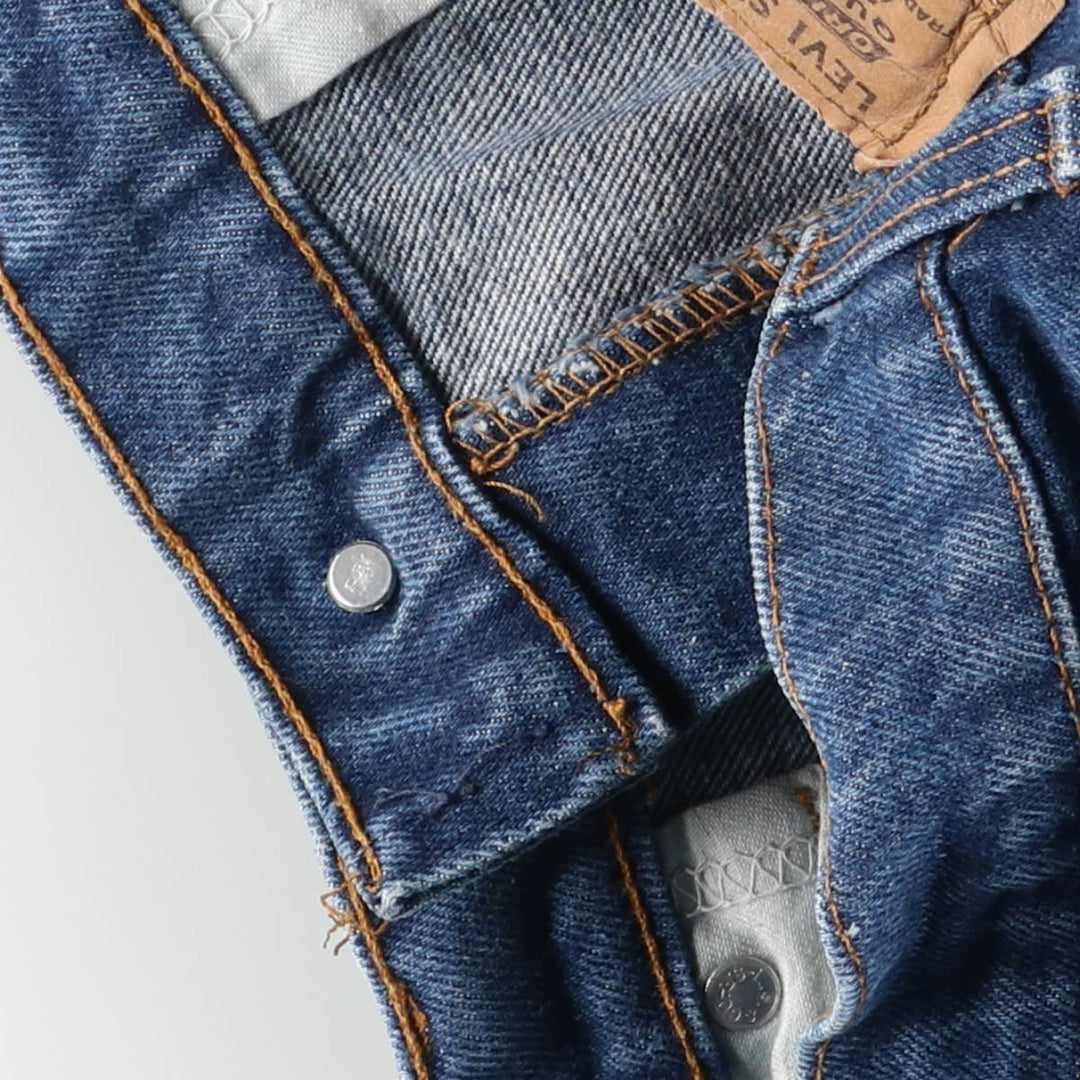 Vintage 1980'S Levi's 40509-0215 Orange Tab Tapered Denim Pants, Men's Size W30 unclear blue type Vintage Second Hand