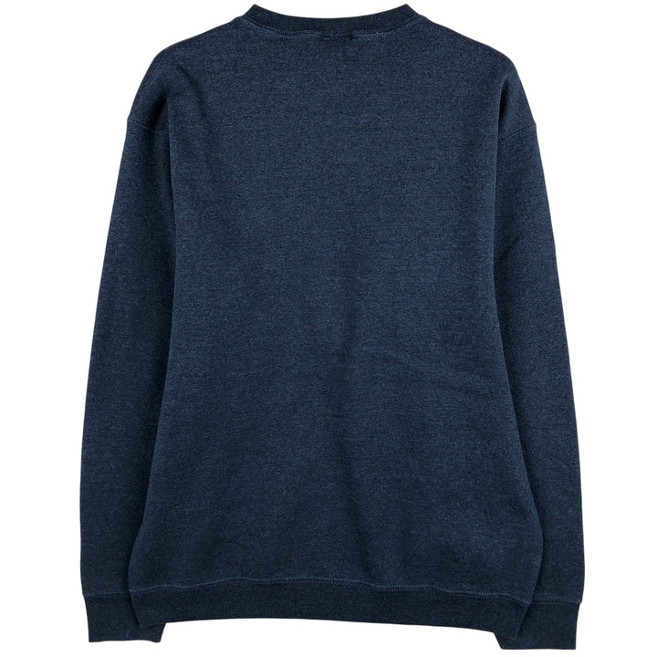 Wilson plain blank sweatshirt from the 2000s, size M, men's polyester navy blue type Vintage Second Hand
