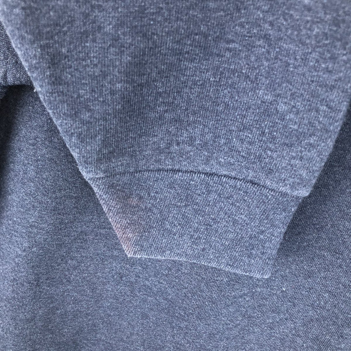 Wilson plain blank sweatshirt from the 2000s, size M, men's polyester navy blue type Vintage Second Hand
