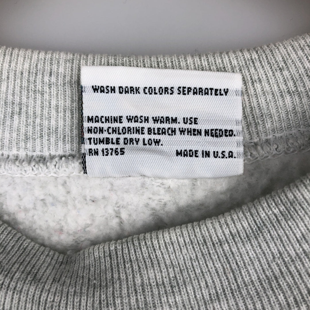 Vintage 90'S PRO SPIRIT SELECT SWEATS plain blank sweatshirt, made in the USA, men's size M cotton gray type Vintage Second Hand
