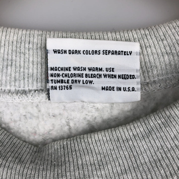 Vintage 90'S PRO SPIRIT SELECT SWEATS plain blank sweatshirt, made in the USA, men's size M cotton gray type Vintage Second Hand