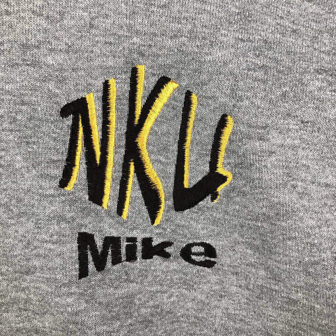 90'S Russell sweatshirt, men's size XL, vintage polyester gray type Vintage Second Hand