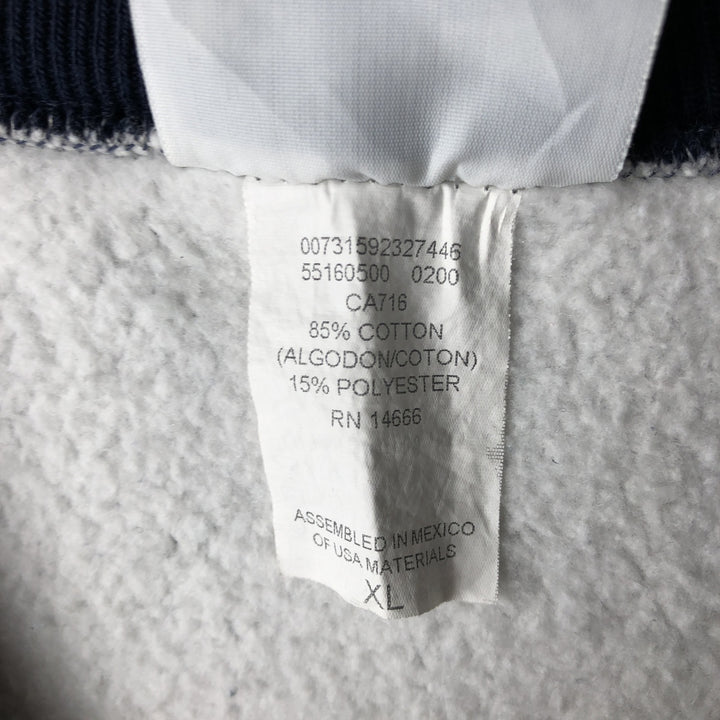 Vintage Lee sweatshirt from the 90'S to 00s, men's size XL cotton gray type Vintage Second Hand