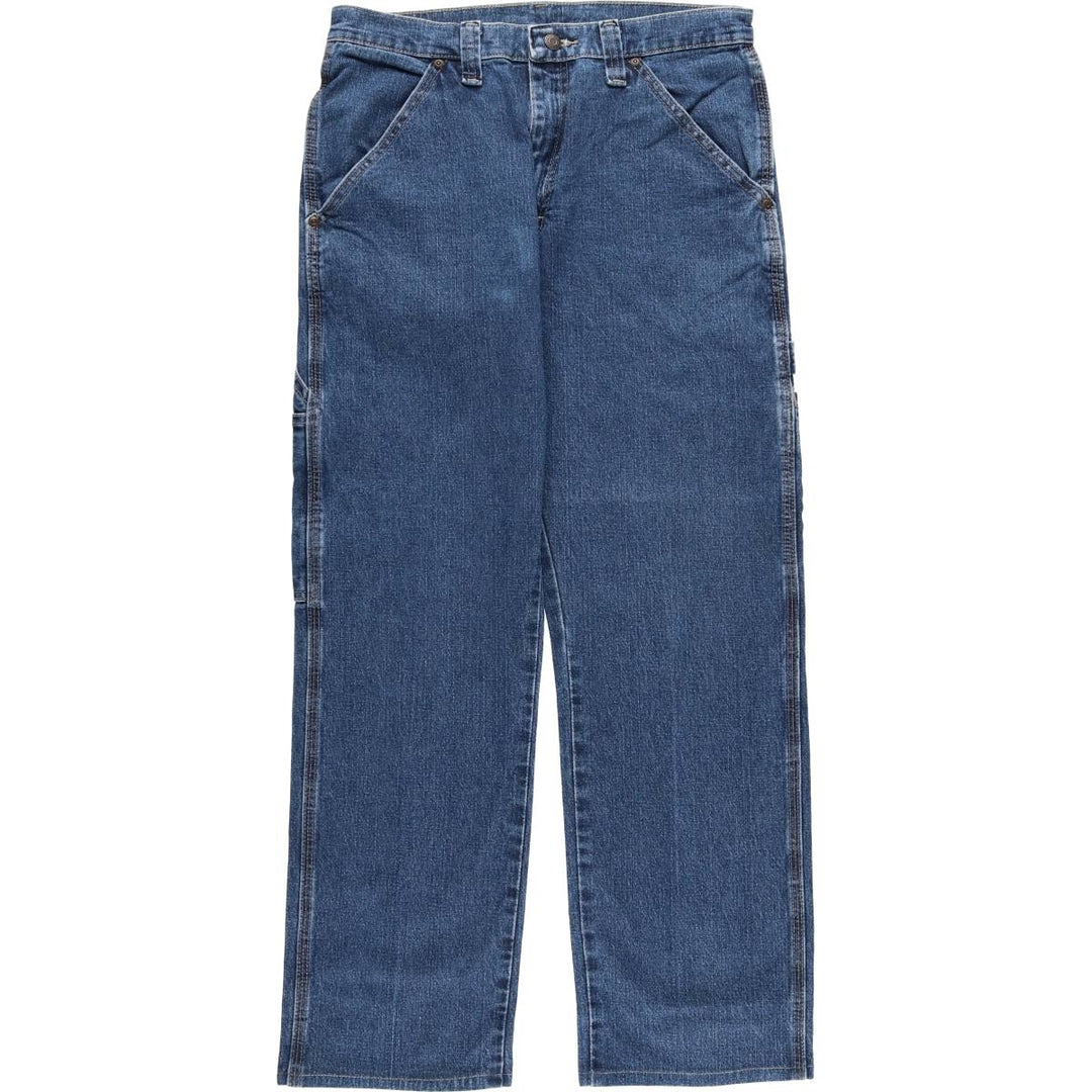 00'S Wrangler Denim Painter Pants Men's W32 equivalent cotton blue type Vintage Second Hand