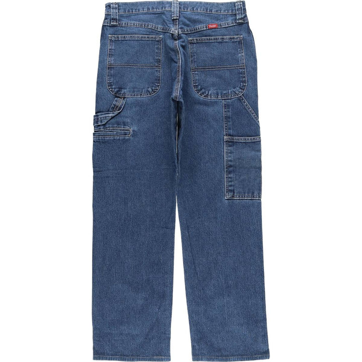 00'S Wrangler Denim Painter Pants Men's W32 equivalent cotton blue type Vintage Second Hand
