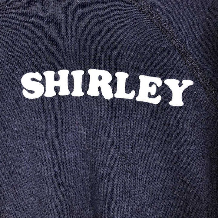 Vintage printed sweatshirt, made in the USA, size L, men's size L cotton navy blue type Vintage Second Hand